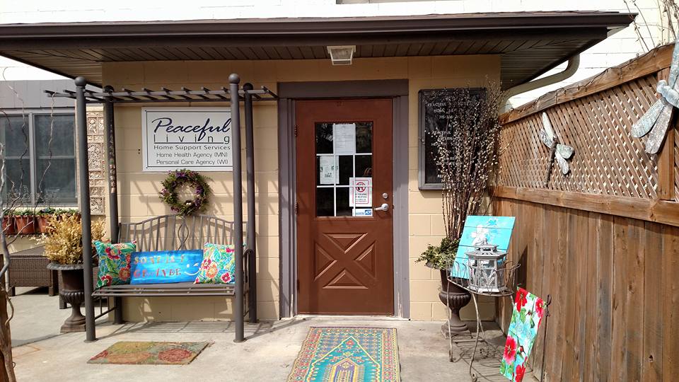 Exterior of Peaceful Living and St. Croix Healing Arts Center
