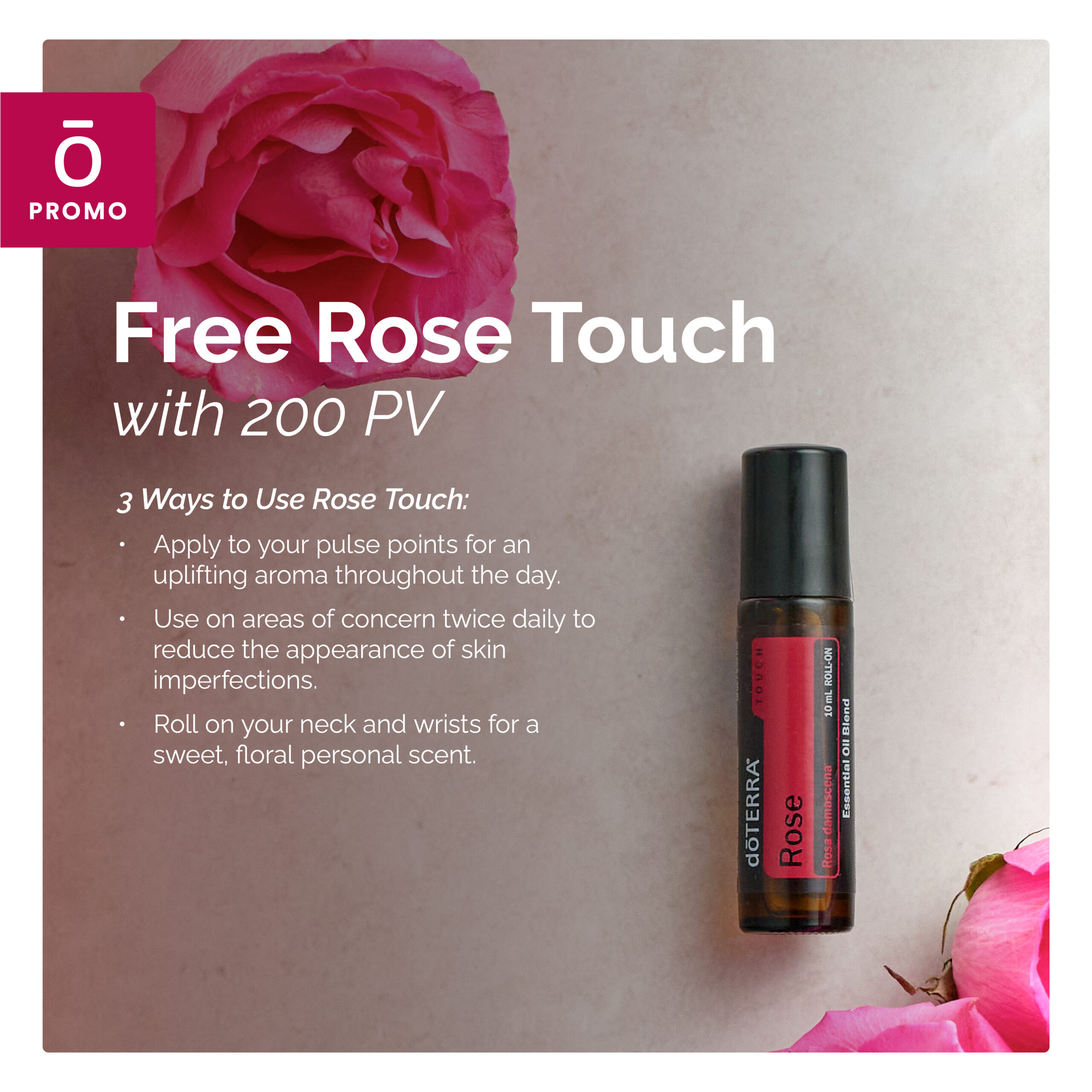 Rose Touch 10 mL Promotion