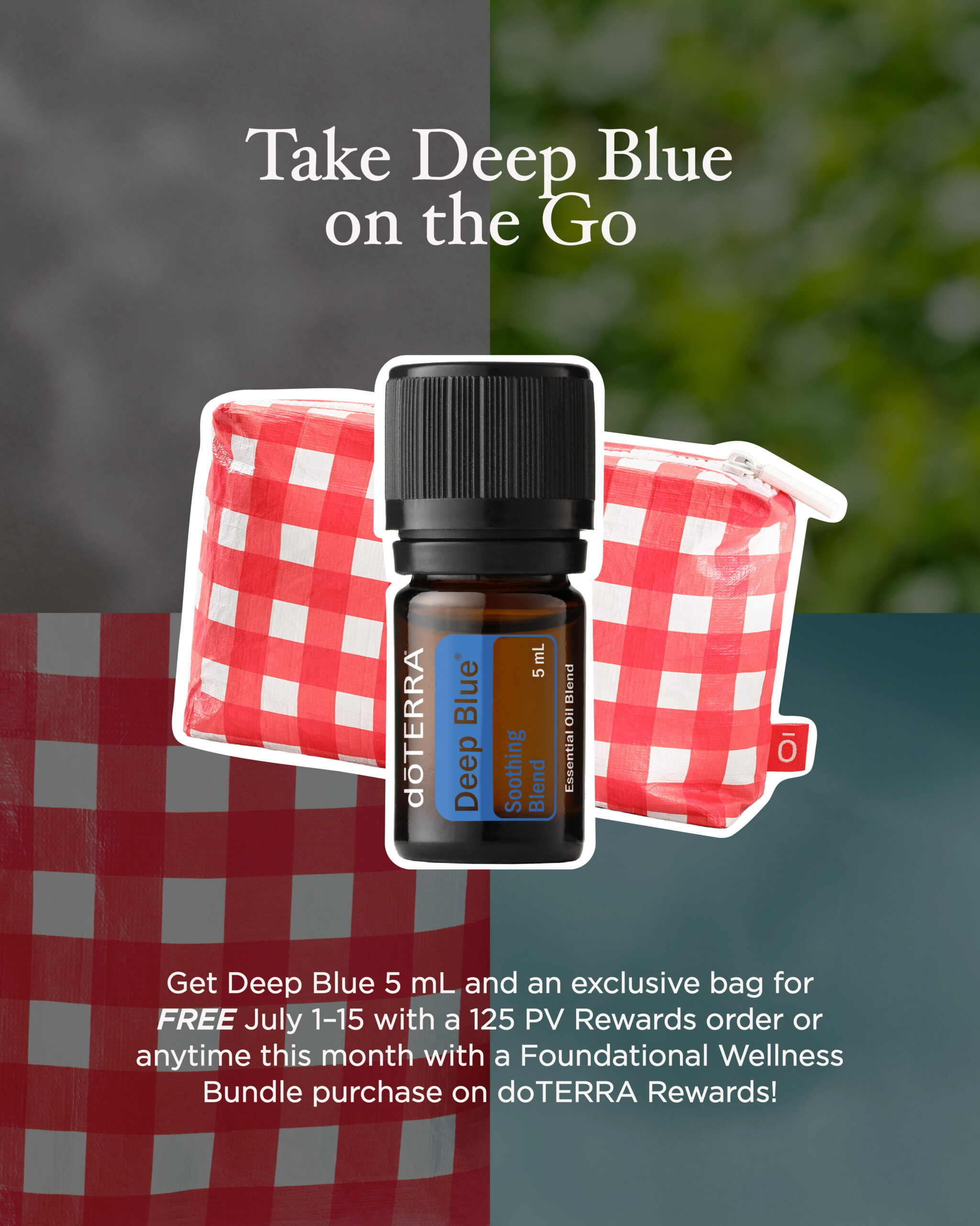 Free Deep Blue & Bag Bundle